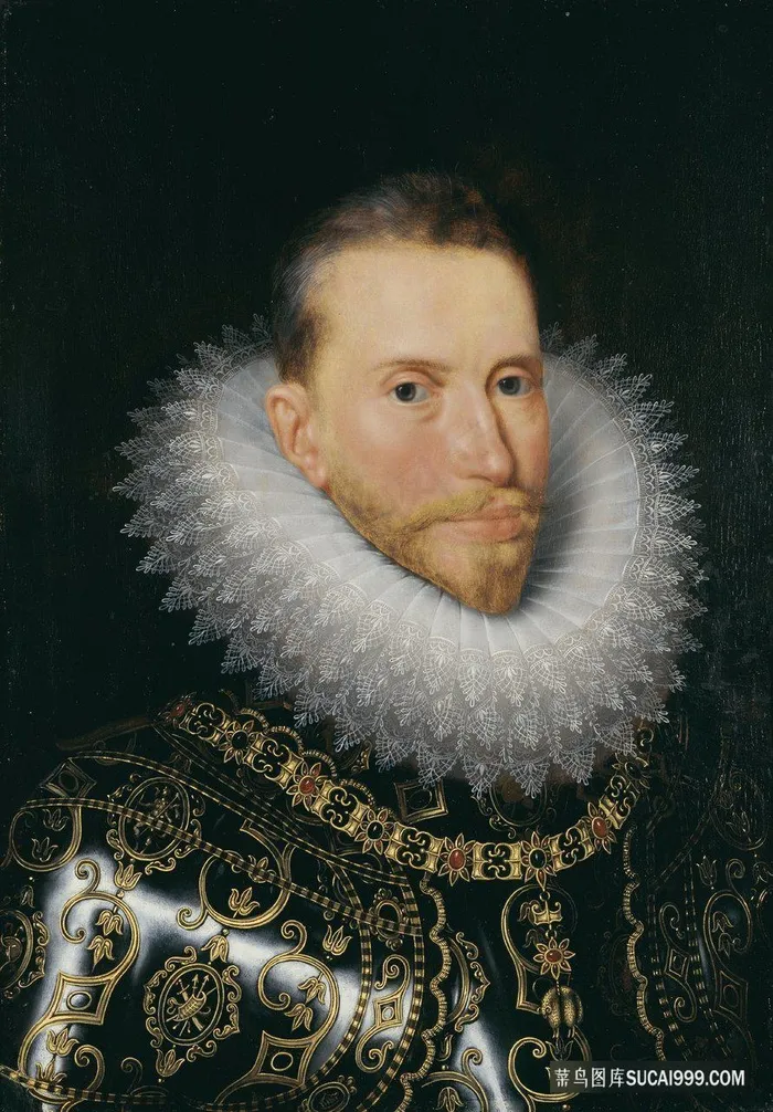 艺术家阿尔布雷希特公爵肖像油画