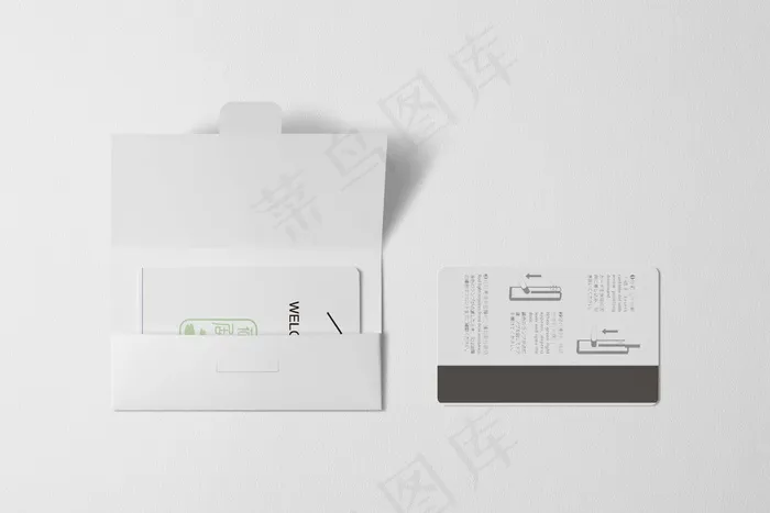 高端民宿酒店品牌VI智能贴图样机PSD设计模板