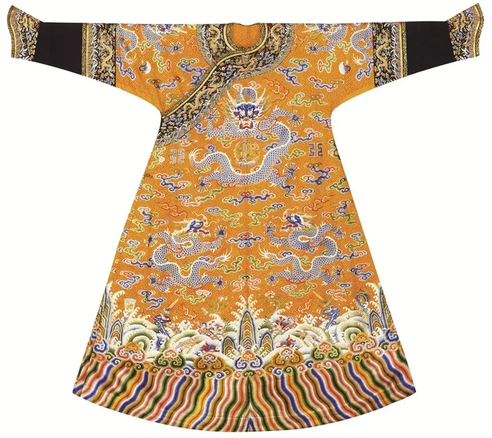 美轮美奂的古代帝王龙袍花纹图片