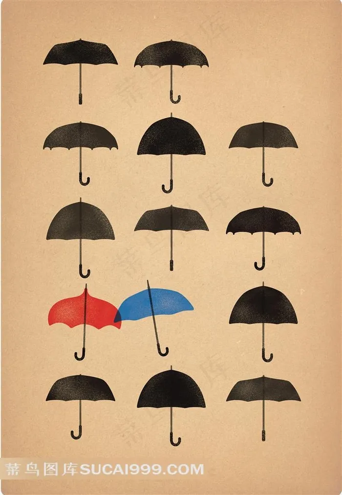 雨伞的爱情电影蓝雨伞之恋海报
