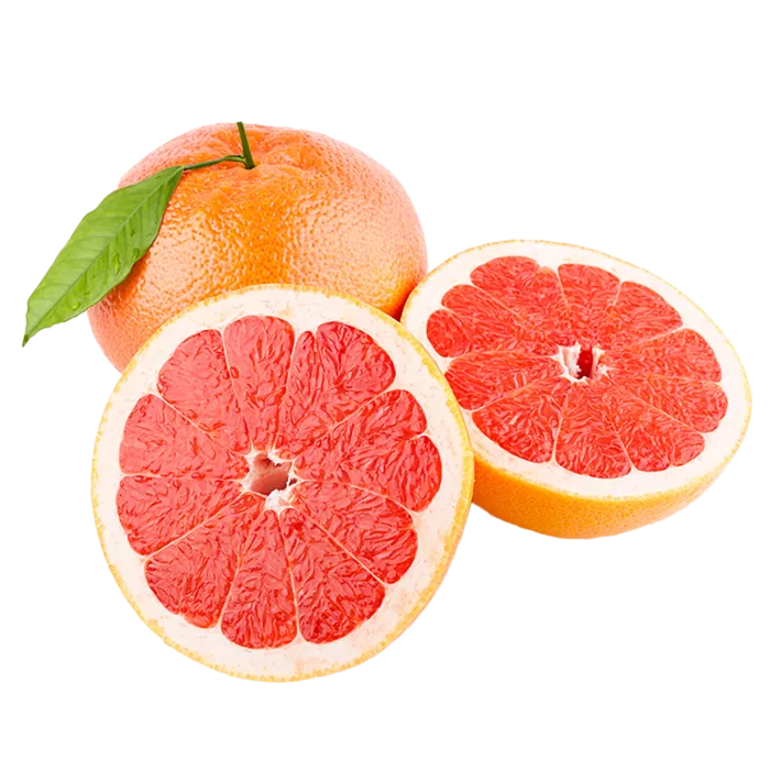 19红西柚 (3)水果超市商品白底图免抠实物摄影png格式图片透明底