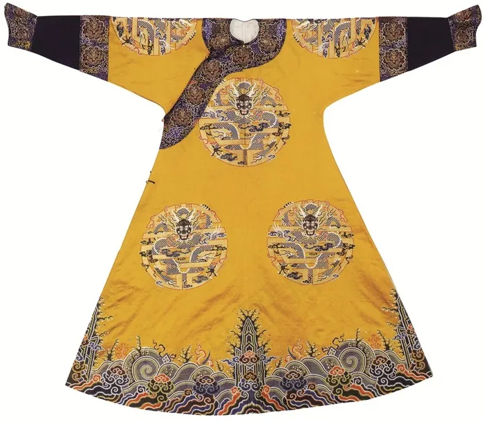 古代明朝皇帝龙袍服装样式图片