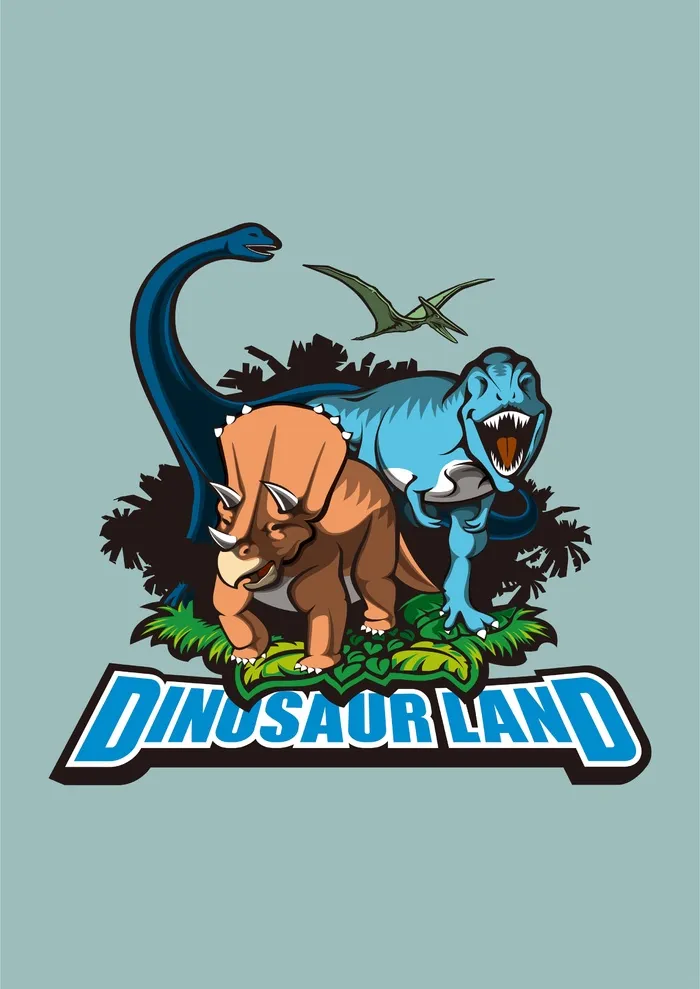 侏罗纪公园恐龙暴王龙三角龙