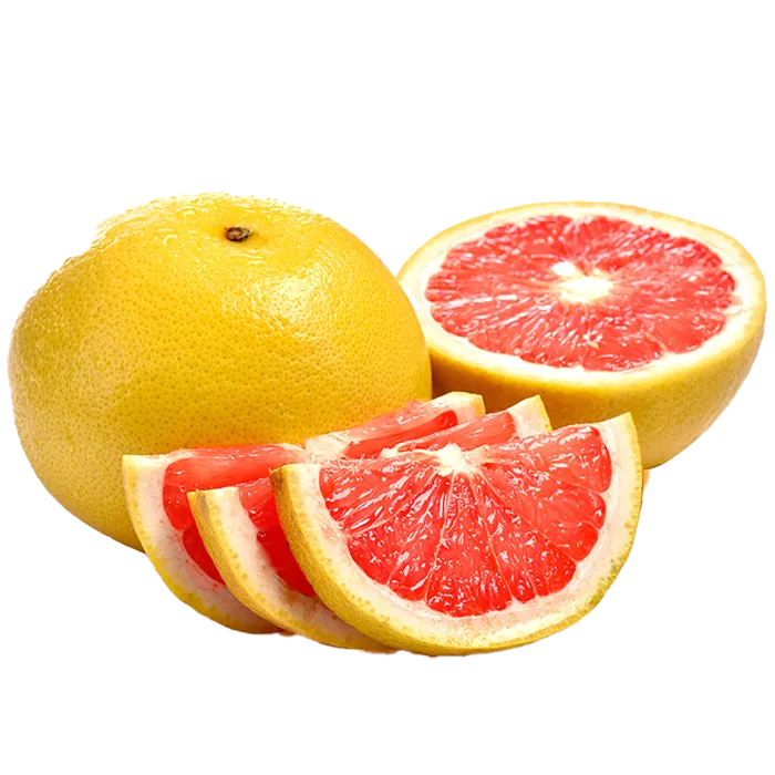19红西柚 (4)水果超市商品白底图免抠实物摄影png格式图片透明底