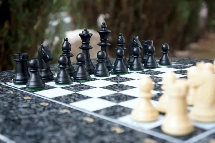 高清国际象棋棋盘图片