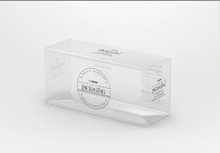 化妆品透明塑料盒样机