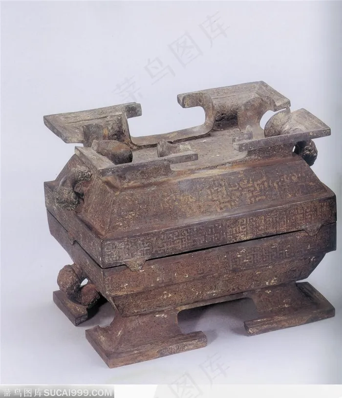 中华传统工艺-方形的青铜酒器