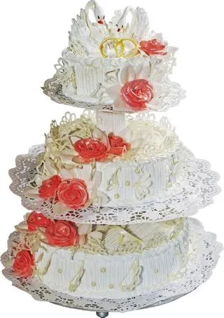 结婚蛋糕 PNG免抠
