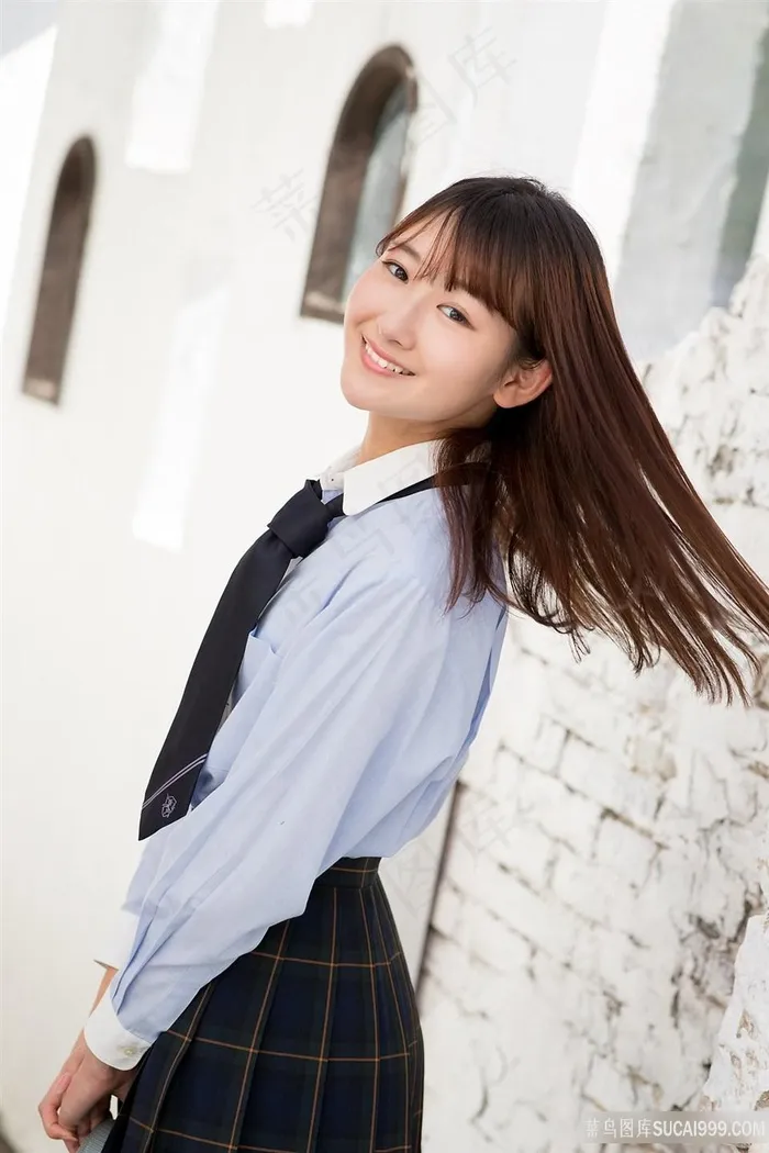 日本清纯漂亮的美女学生图片