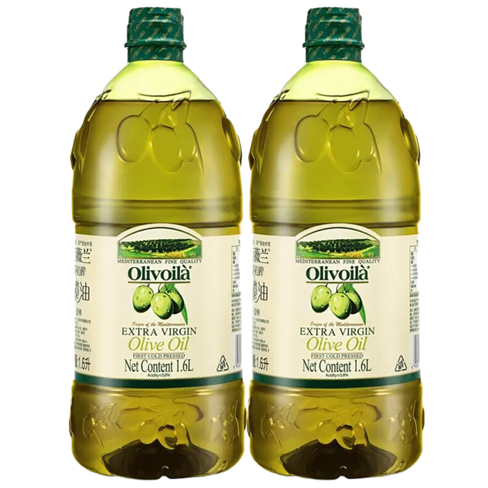 欧丽薇兰橄榄油1.6升超市商品白底图免抠实物摄影png格式图片透明底