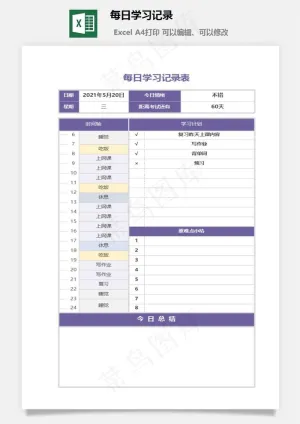 每日学习记录预览图