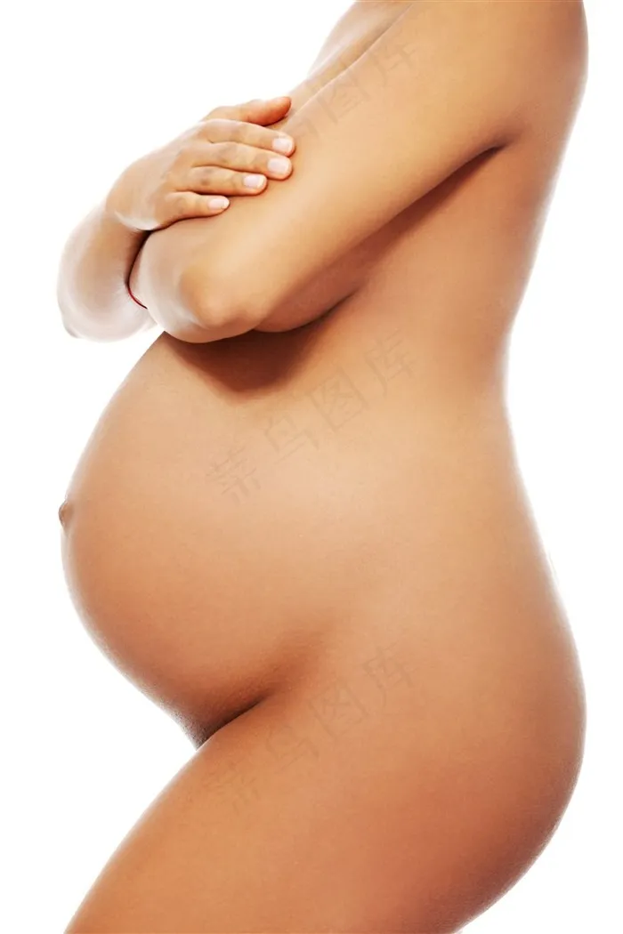 怀孕的裸体人物摄影高清图片