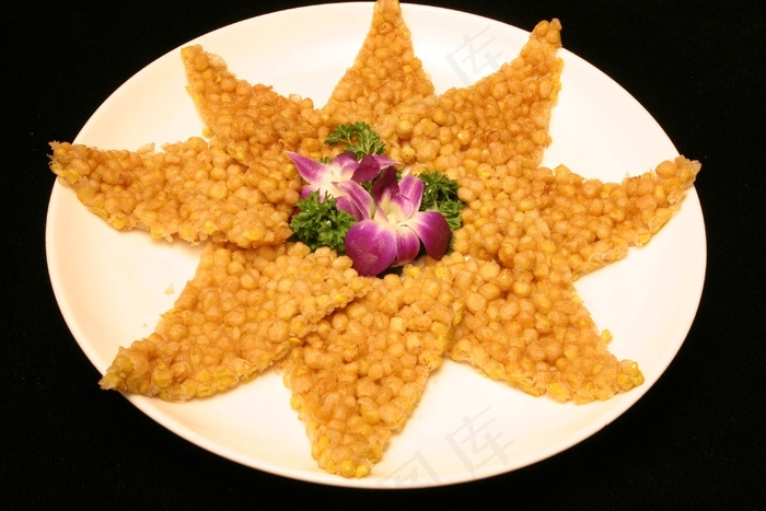 香煎玉米烙主食 - 菜鸟图库