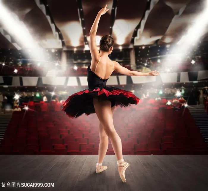 舞台上跳舞的芭蕾舞者图片舞蹈图片