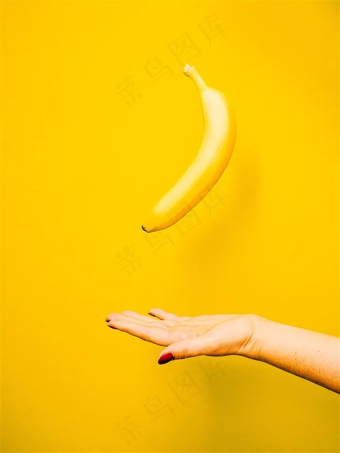 黄色的香蕉图