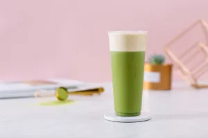 奶茶照片拍摄果汁绿茶奶盖