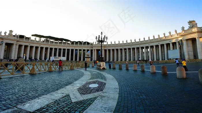 梵蒂冈圣彼得大教堂风景图片