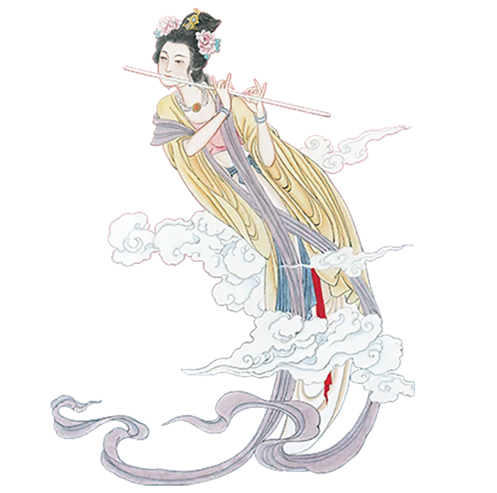中国古风元素仙女