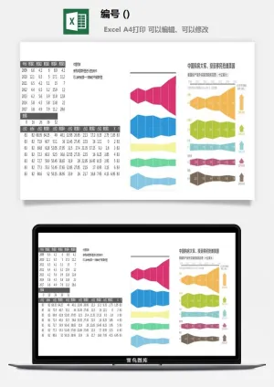 LMTK可视化图表模板Excel素材公司企业办公表格数据分析智能图表预览图