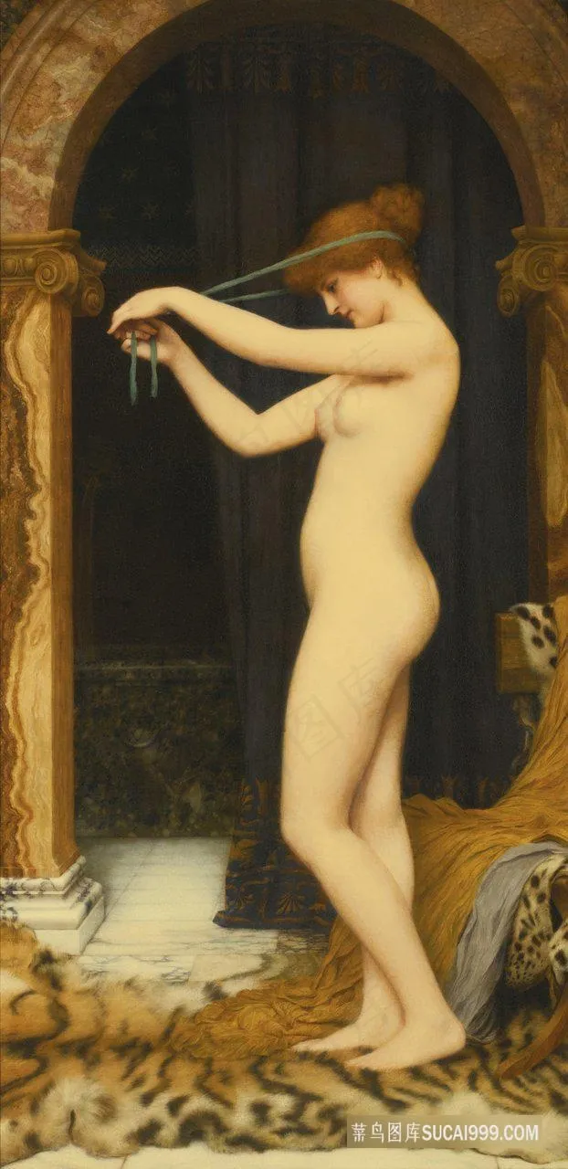 裸体女人高清油画
