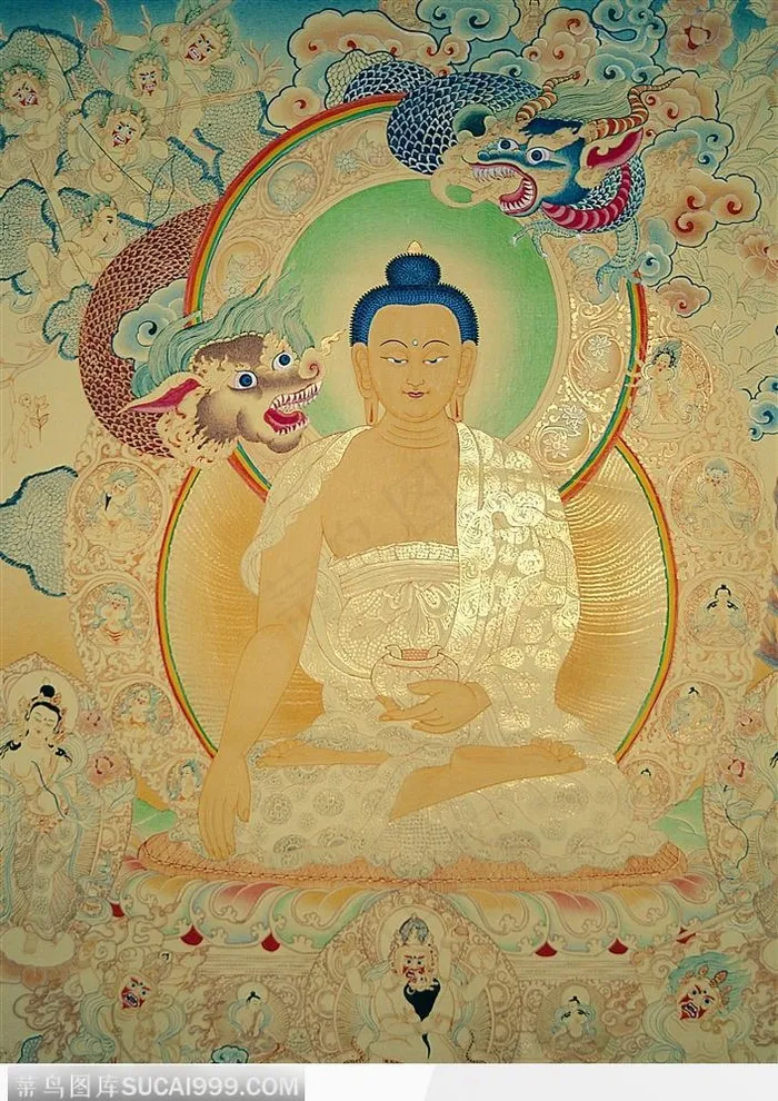 西藏人文风光-佛祖的祥龙