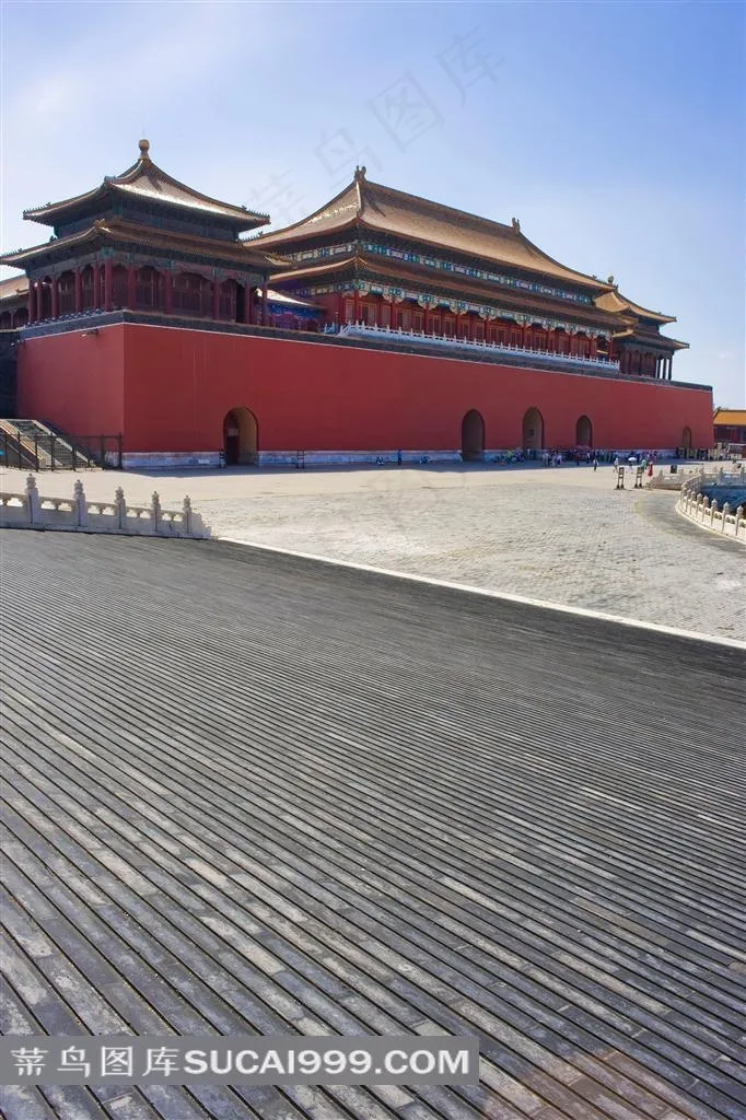 中国古典建筑北京故宫午门摄影