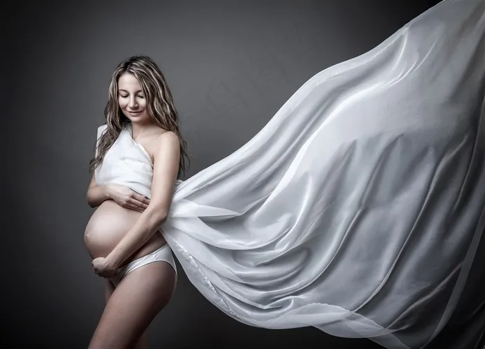 孕妇产检医疗孕妇装高清图片