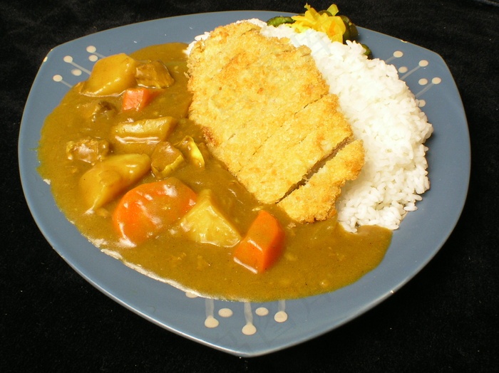 猪排咖喱饭