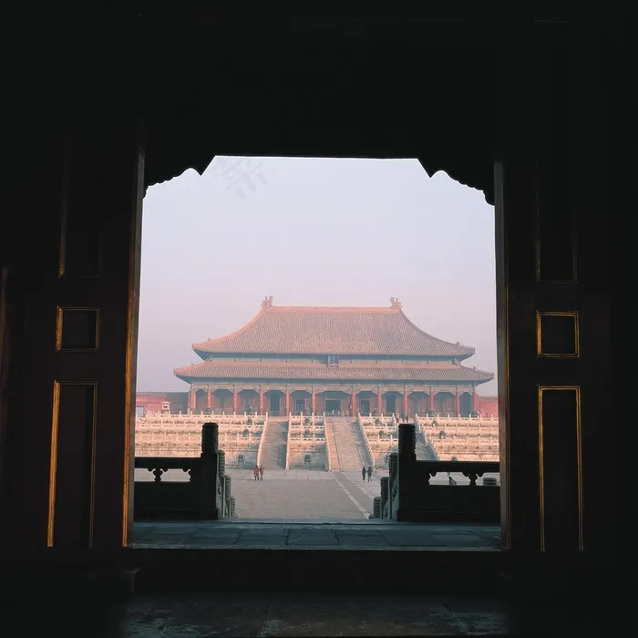 故宫午门中国古代建筑图片素材