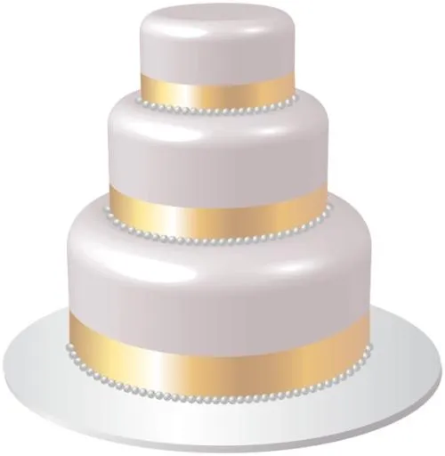 结婚蛋糕 PNG免抠