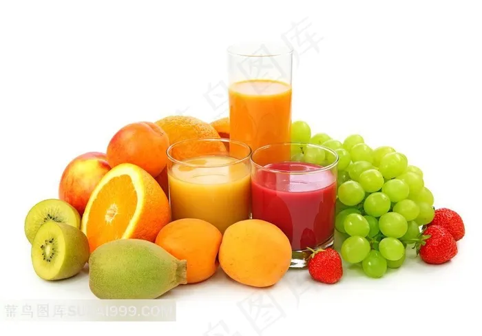 蔬菜果汁系列 - 美味可口的水果汁水果图片