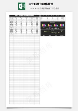 学生成绩自动化管理预览图