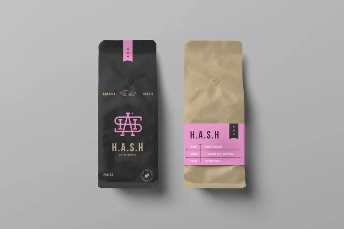 咖啡袋包装设计素材Coffee Bags Mockups