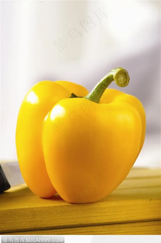 蔬菜瓜果-黄色的辣椒