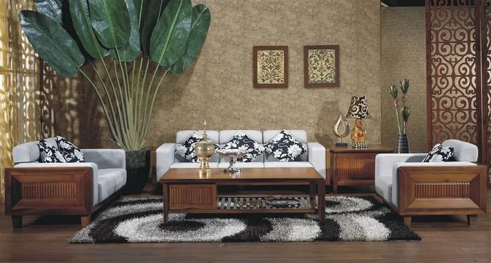 中式布艺沙发