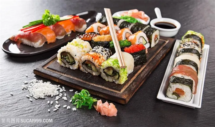 高清日本寿司图片