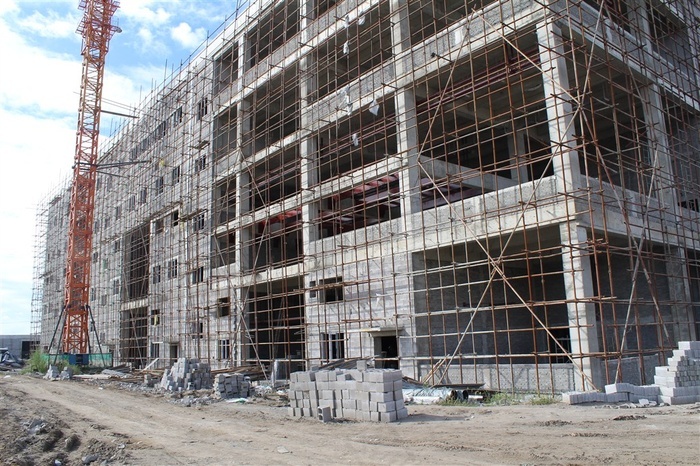 厂房项目施工现场