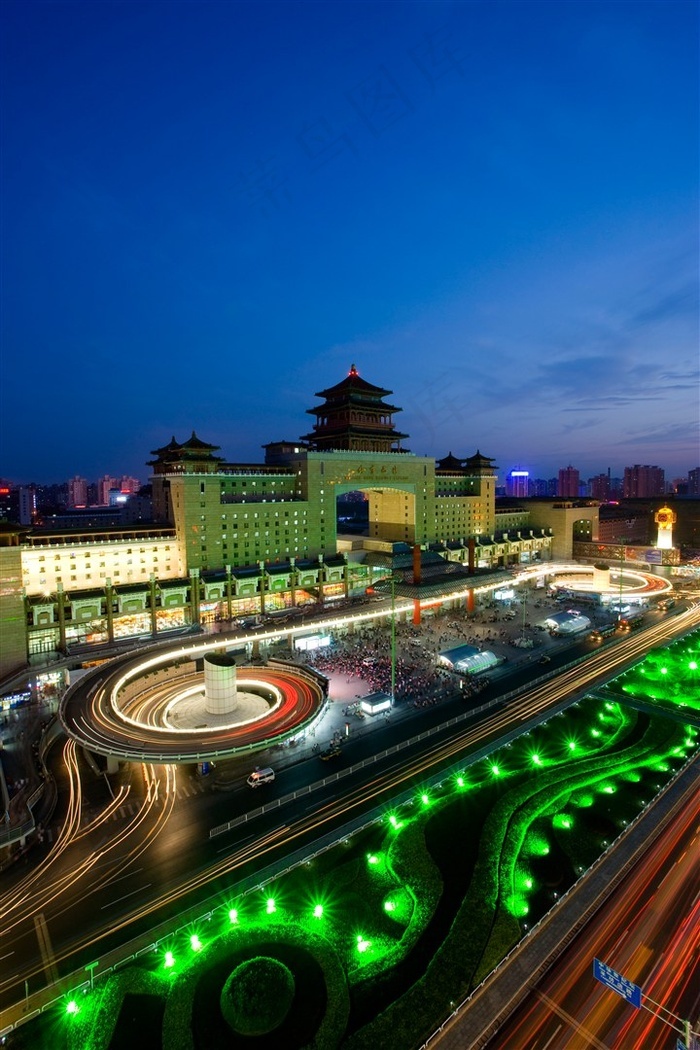 西客站北京印象素材