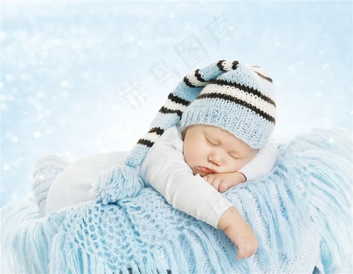 婴儿宝宝睡觉图片