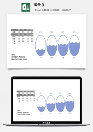 LMTK可视化图表模板Excel素材公司企业办公表格数据分析智能图表预览图