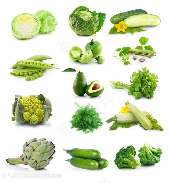 新鲜的采摘蔬菜高清图片蔬菜图片