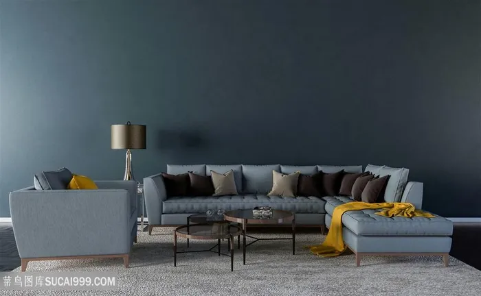 家居装饰软装沙发效果图高清
