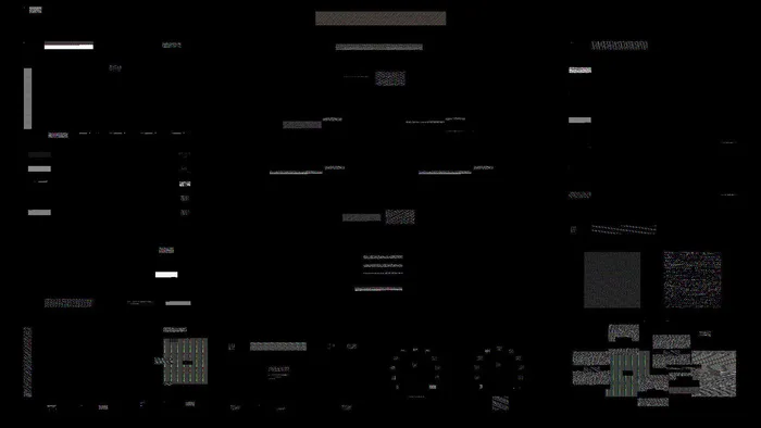 深色科技感酷炫可视化数据大屏仪表盘驾驶舱UI界面PSD模板素材
