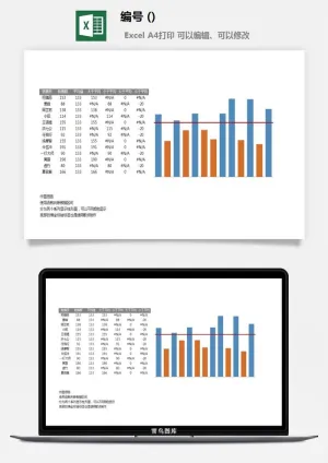 LMTK可视化图表模板Excel素材公司企业办公表格数据分析智能图表预览图