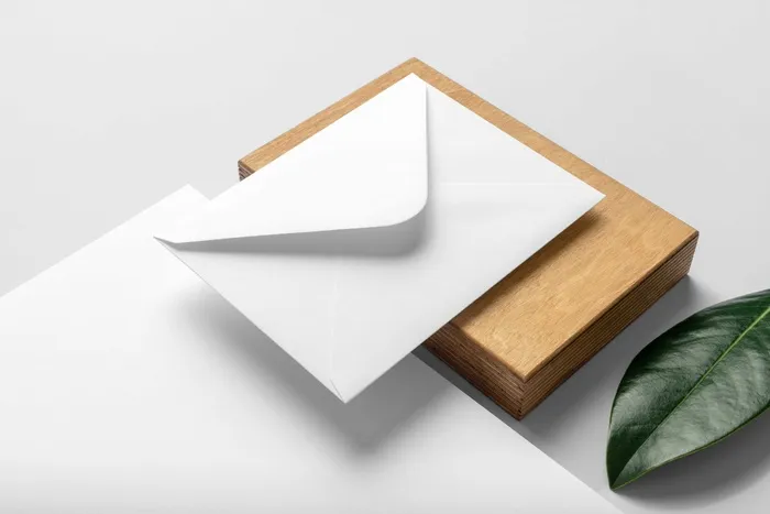 文创办公植物名片信纸品牌VI设计展示场景智能贴图样机