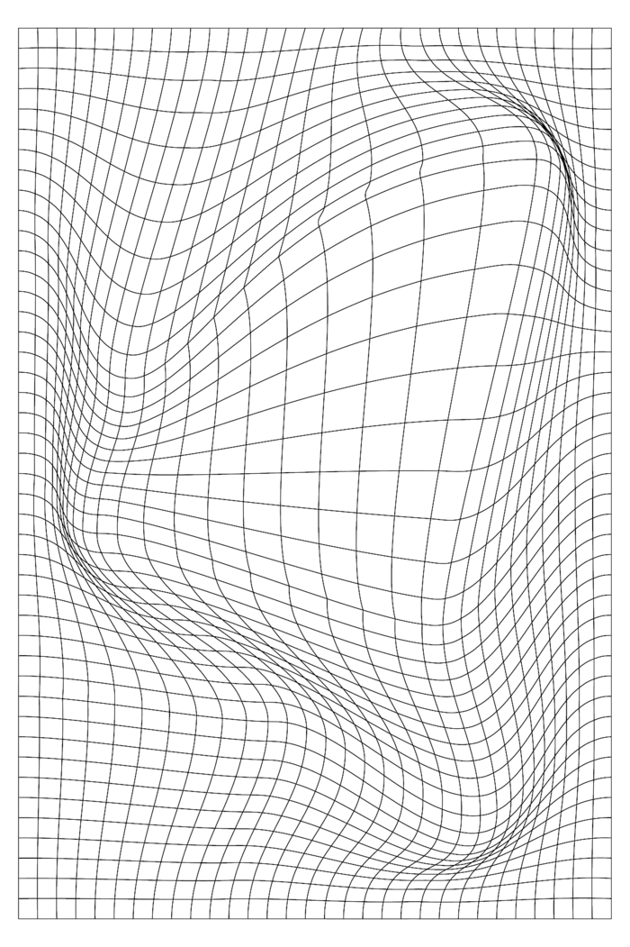 艺术黑白抽象全息PNG免扣几何纹理形状网格图案ABR画笔PS素材