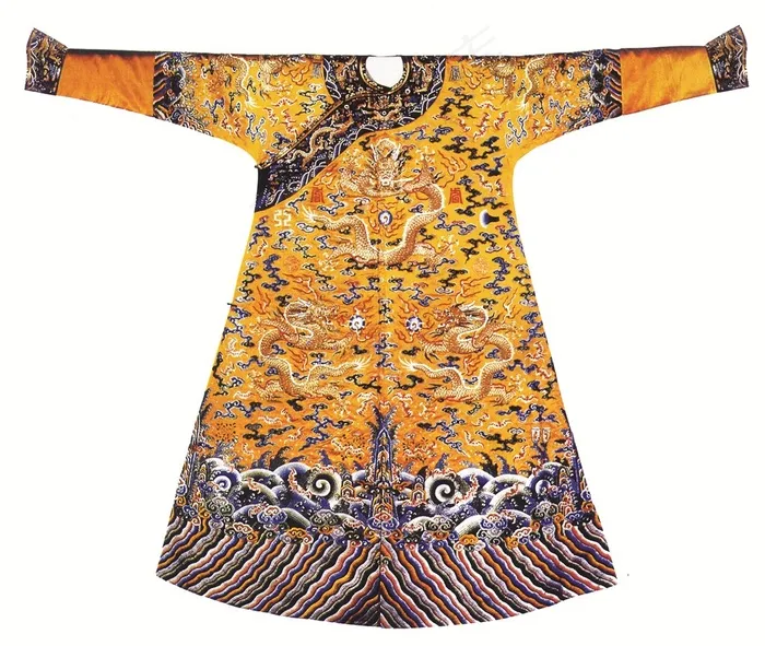 服装样式皇帝龙袍花纹素材图片