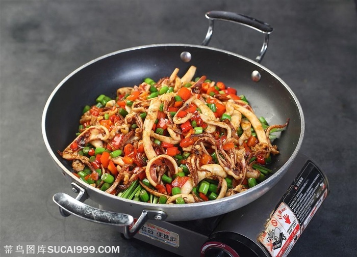 香锅鱿鱼须图片中华美食 - 菜鸟图库