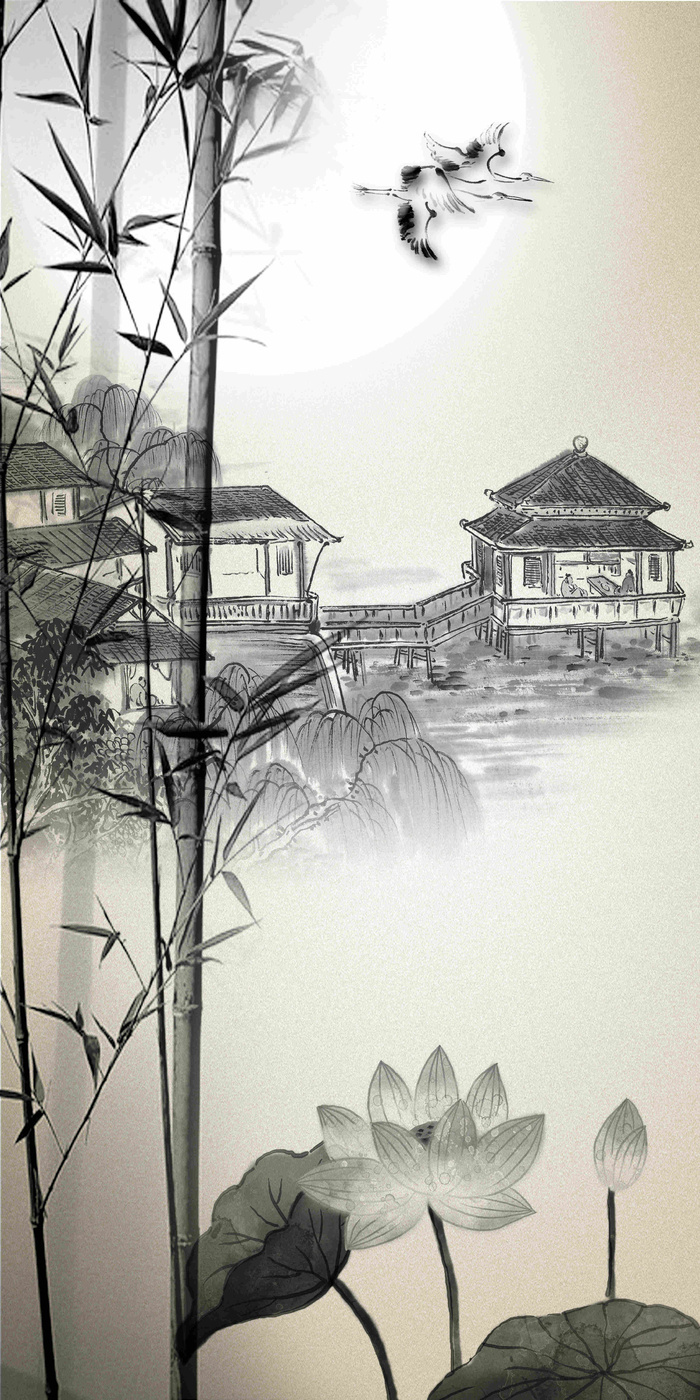 壁画仿3d背景油画 菜鸟图库