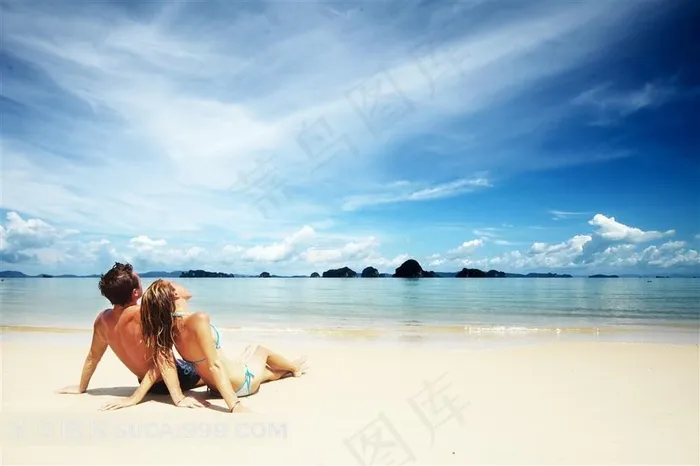 海边浪漫情侣